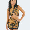 Aimata Tahiti Short Pareu Roman black and brown