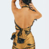 Aimata Tahiti Short Pareu Roman black and brown