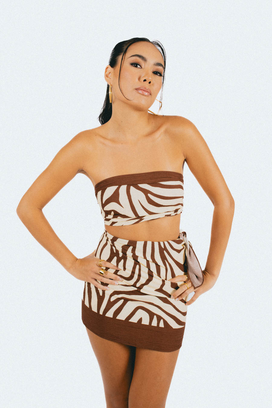 Aimata Tahiti Short Pareu Zebra
