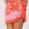 Long Pāreu Orchid Dark Rose and Orange